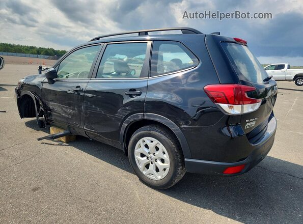 JF2SKADC0MH576726 2021 SUBARU FORESTER Black Հետևի ձախ