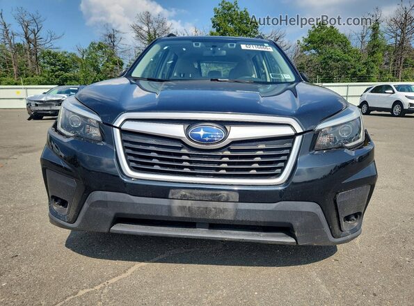 JF2SKADC0MH576726 2021 SUBARU FORESTER Black Դիմացի տեսք