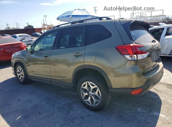 JF2SKADC0NH466227 2022 SUBARU FORESTER Green Rear left