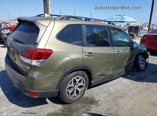 JF2SKADC0NH466227 2022 SUBARU FORESTER Green Rear right