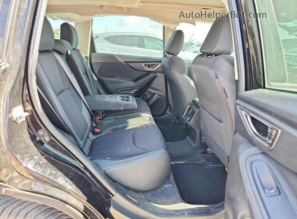 JF2SKADC1NH433060 2022 SUBARU FORESTER Black Widok wnętrza z tyłu
