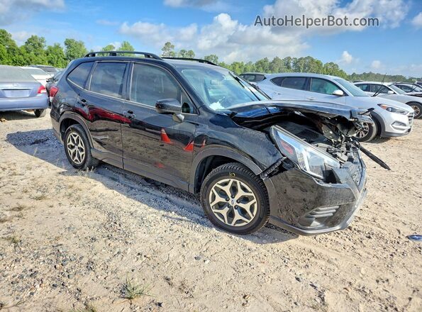 JF2SKADC1NH433060 2022 SUBARU FORESTER Black Przód prawy