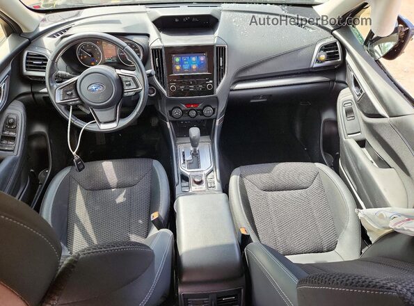 JF2SKADC1PH492094 2023 SUBARU FORESTER Black წინა პანელის ხედი