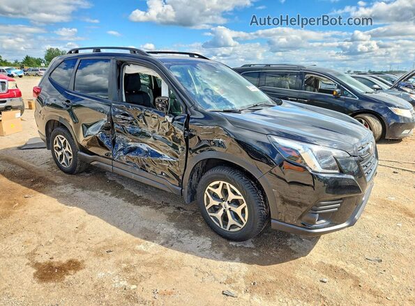 JF2SKADC1PH492094 2023 SUBARU FORESTER Black წინა მარჯვენა