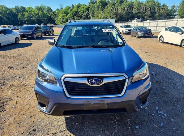 JF2SKADC2LH601754 2020 SUBARU FORESTER Blue Դիմացի տեսք