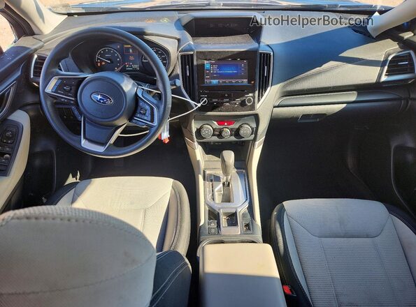 JF2SKADC2LH601754 2020 SUBARU FORESTER Blue Առջևի վահանակի տեսք