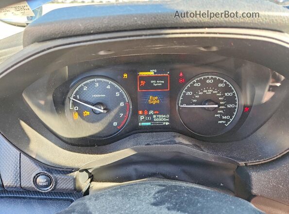 JF2SKADC2LH601754 2020 SUBARU FORESTER Blue Սարքավորումների վահանակի տեսք
