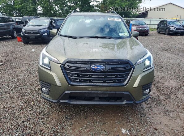 JF2SKADC3PH401259 2023 SUBARU FORESTER Green Widok z przodu