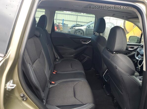 JF2SKADC3PH401259 2023 SUBARU FORESTER Green Widok wnętrza z tyłu