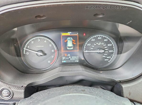 JF2SKADC4LH444292 2020 SUBARU FORESTER Green Вид щитка приладів