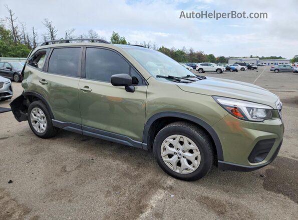 JF2SKADC4LH444292 2020 SUBARU FORESTER Green Передня права чверть