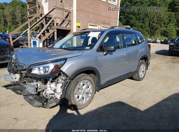 JF2SKADC5LH471226 2020 SUBARU FORESTER Silver Передня ліва чверть