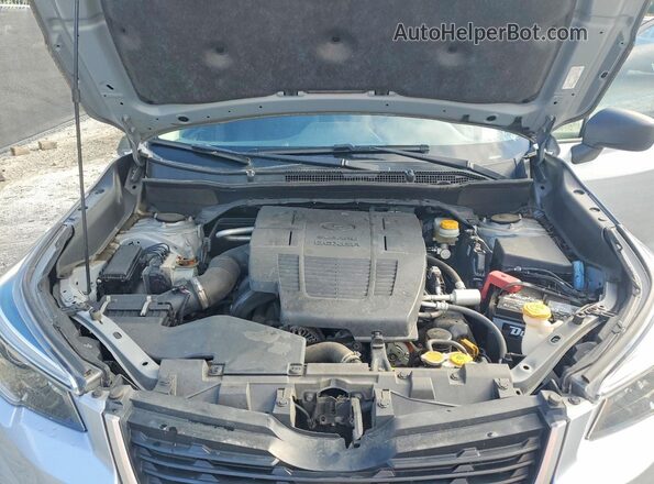 JF2SKADC6MH413840 2021 SUBARU FORESTER Silver Engine compartment view