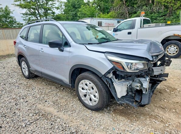 JF2SKADC7LH414199 2020 SUBARU FORESTER Silver Front right