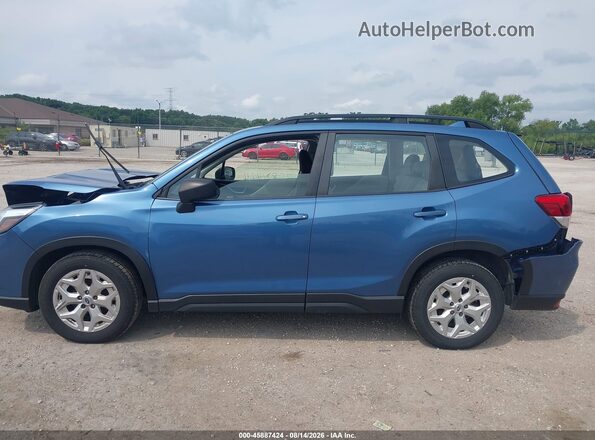 JF2SKADC7MH485582 2021 SUBARU FORESTER Blue Widok wnętrza 360 stopni