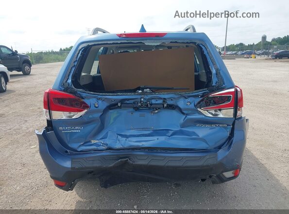 JF2SKADC7MH485582 2021 SUBARU FORESTER Синий 