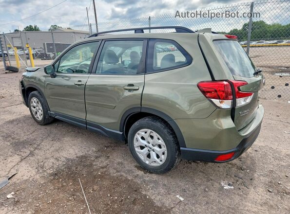 JF2SKADC7MH563813 2021 SUBARU FORESTER Зеленый Задняя левая четверть