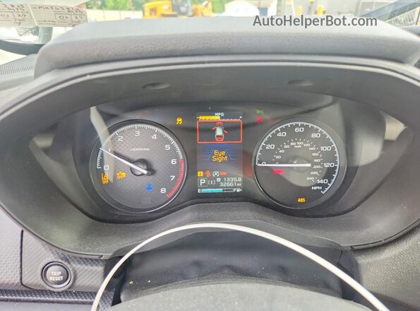 JF2SKADC7MH563813 2021 SUBARU FORESTER Зеленый Вид щитка приборов