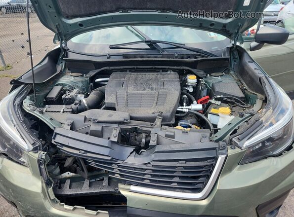 JF2SKADC7MH563813 2021 SUBARU FORESTER Зеленый Вид подкапотного пространства