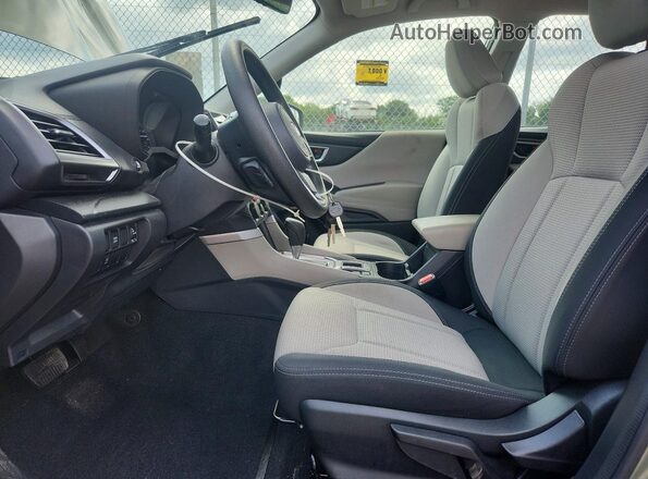 JF2SKADC7MH563813 2021 SUBARU FORESTER Зеленый Вид салона спереди