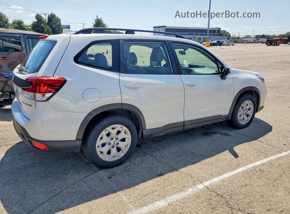 JF2SKADC8LH593689 2020 SUBARU FORESTER White უკანა მარჯვენა