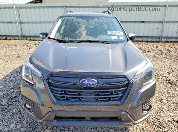 JF2SKADC8NH402694 2022 SUBARU FORESTER Gray წინა ხედი
