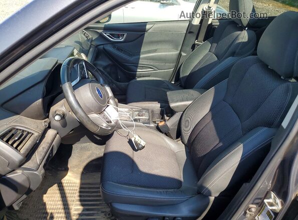 JF2SKADC8NH402694 2022 SUBARU FORESTER Gray წინა სალონის ხედი