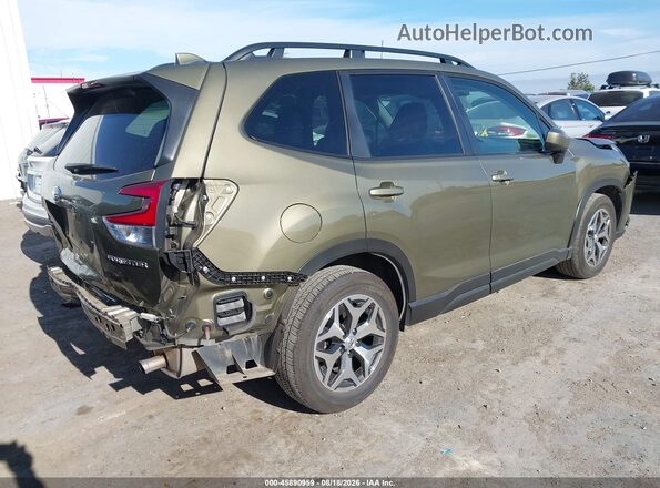 JF2SKADC8PH413259 2023 SUBARU FORESTER Green Rear right