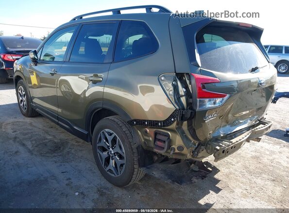 JF2SKADC8PH413259 2023 SUBARU FORESTER Green Rear left
