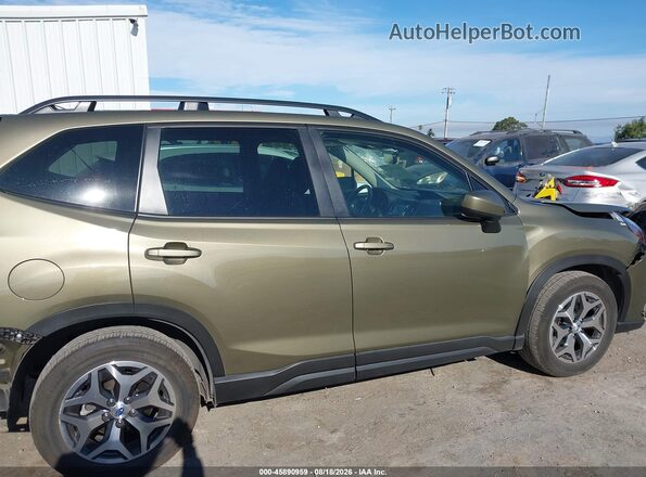 JF2SKADC8PH413259 2023 SUBARU FORESTER Green 360 interior view