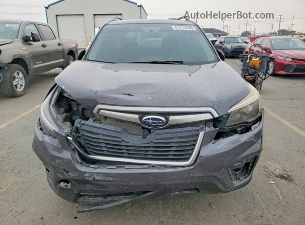 JF2SKADC9MH487379 2021 SUBARU FORESTER Gray წინა ხედი