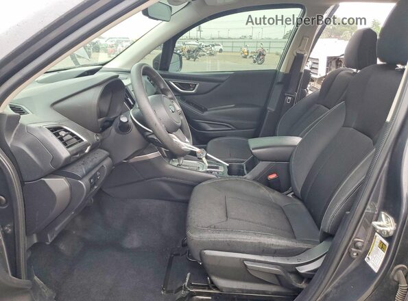 JF2SKADC9MH487379 2021 SUBARU FORESTER Gray წინა სალონის ხედი