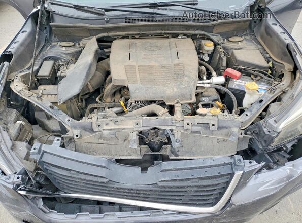 JF2SKADC9MH487379 2021 SUBARU FORESTER Gray ძრავის განყოფილების ხედი