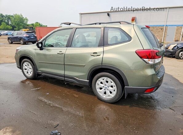 JF2SKADC9MH575249 2021 SUBARU FORESTER Зеленый Задняя левая четверть