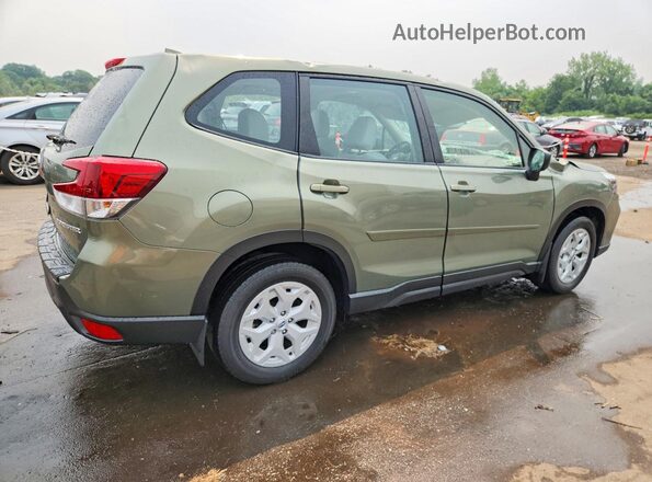 JF2SKADC9MH575249 2021 SUBARU FORESTER Зеленый Задняя правая четверть