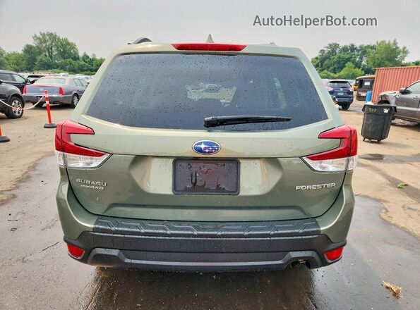 JF2SKADC9MH575249 2021 SUBARU FORESTER Зеленый Вид сзади