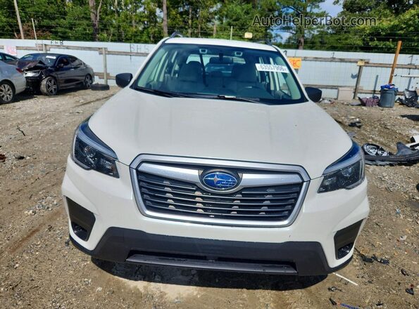 JF2SKADC9MH583514 2021 SUBARU FORESTER White Vista frontal