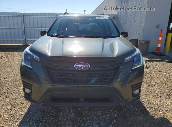 JF2SKADC9NH439916 2022 SUBARU FORESTER Green Widok z przodu