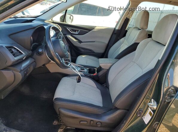 JF2SKADC9NH439916 2022 SUBARU FORESTER Green Widok wnętrza z przodu