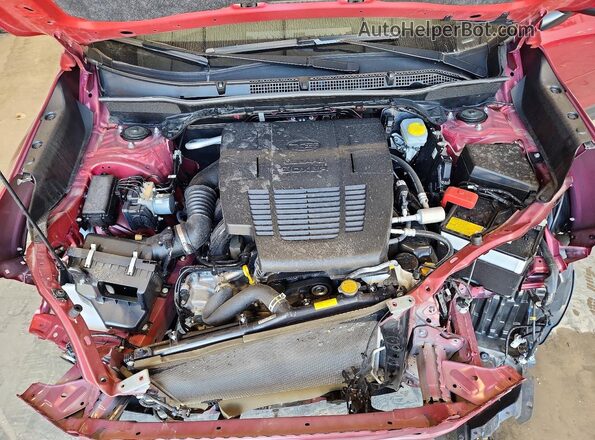 JF2SKADC9RH489687 2024 SUBARU FORESTER Red Engine compartment view