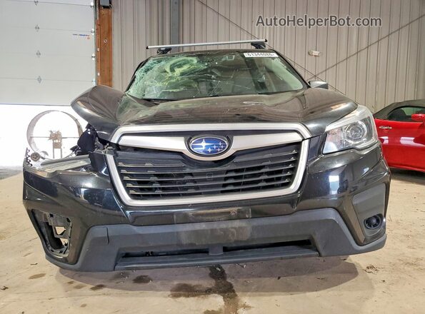 JF2SKADCXLH418067 2020 SUBARU FORESTER Black Front view