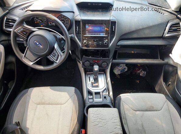 JF2SKADCXLH418067 2020 SUBARU FORESTER Black Dashboard view