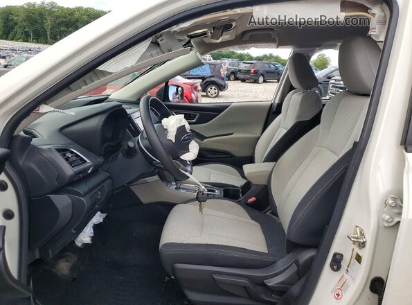 JF2SKADCXLH522395 2020 SUBARU FORESTER Белый Вид салона спереди