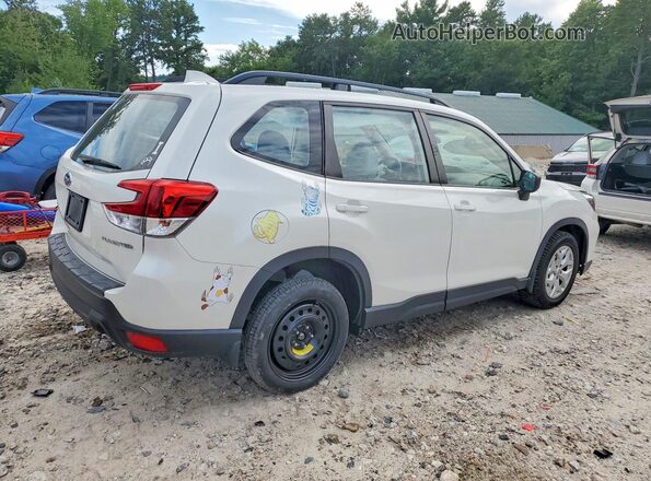 JF2SKADCXLH522395 2020 SUBARU FORESTER Белый Задняя правая четверть