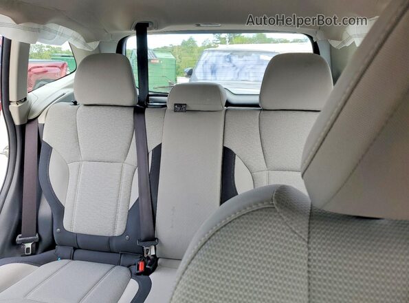 JF2SKADCXLH522395 2020 SUBARU FORESTER Белый Вид задних сидений
