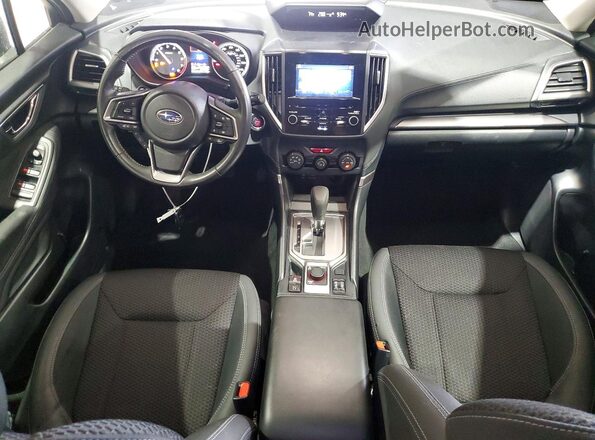 JF2SKADCXNH507706 2022 SUBARU FORESTER Charcoal Առջևի վահանակի տեսք