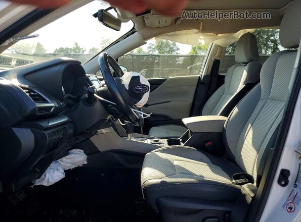 JF2SKAEC0KH578083 2019 SUBARU FORESTER White Front interior view