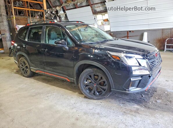 JF2SKAEC0RH489592 2024 SUBARU FORESTER Black Передня права чверть