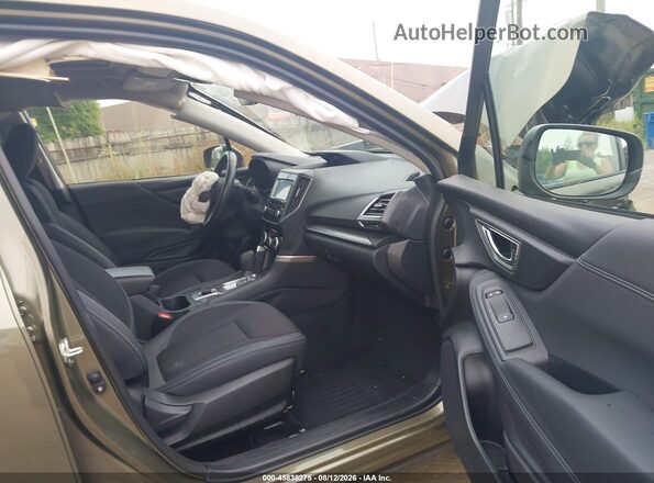 JF2SKAEC1NH467482 2022 SUBARU FORESTER Green Вид салону спереду