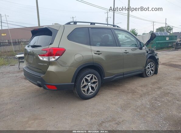 JF2SKAEC1NH467482 2022 SUBARU FORESTER Green Задня права чверть